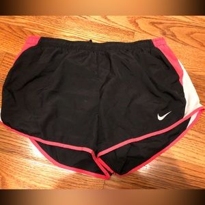 Nike Dri-Fit Women’s Running Shorts | Pink + Black | Size L